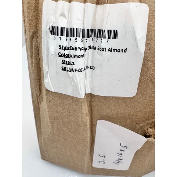 Nisolo Everyday Chelsea Boot Almond Leather Women’s Size 11 – New in Box - Picture 12 of 12